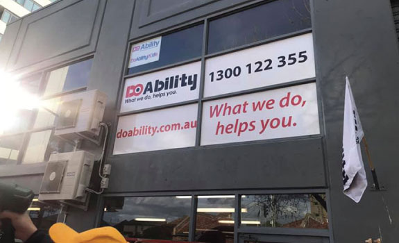 Outdoor Sign Installation