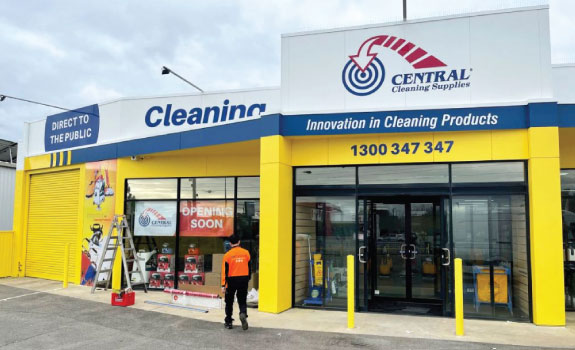 Shop Sign Installation